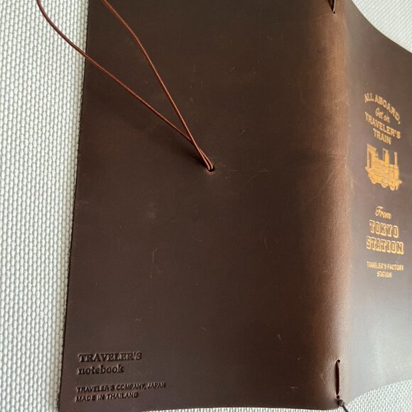 Traveler's Notebook Starter Kit Regular Size Tokyo Station Limited Edition - Picture 4 of 5